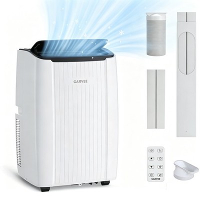 12000 BTU Portable Air Conditioner 3 in-1 AC Unit Cools 550 Sq. Ft Quiet Remote