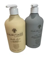2 Set- Hairitage Down to the Basics- Color Care Check & Double Down Co-Wash NEW