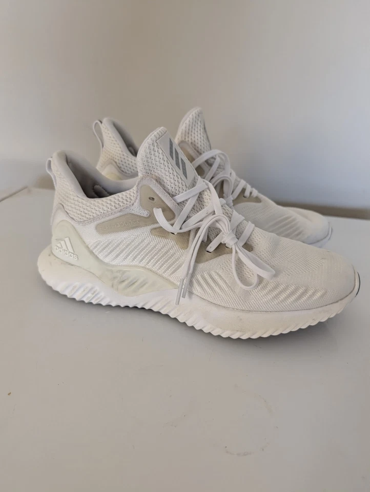 Women's Size 8 - adidas Alphabounce Beyond Cloud White - Image 4 of 4