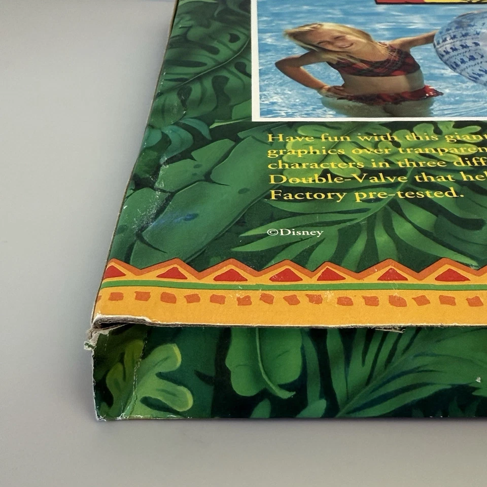 Vintage Intex Wet Set 1994 Inflatable 36" Lion King Beach Ball - New Open Box - Image 3 of 4