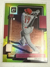 2022 Panini Donruss Optic Shohei Ohtani Lime Green Prizm 141