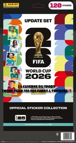 TO CHOOSE YOUR STICKER PANINI FIFA WORLD CUP 2026 UPDATE