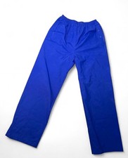 Columbia Men's Rain Pants PVC Size M Blue