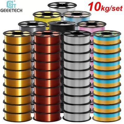 10kg Geeetech PLA ABS+ PETG TPU ASA 3D Drucker Filament 1.75mm 1kg x 10rolle DE