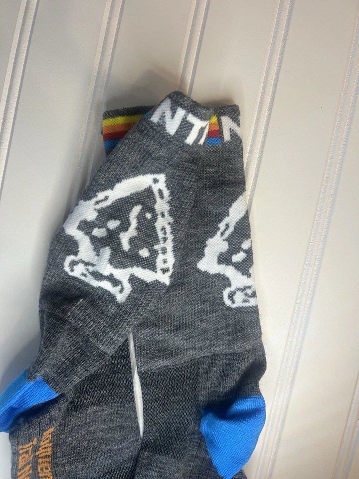 Calcetines Calcetín Guy Noquemanon Trail Network Ciclismo Atlético 6 pulgadas Talla S-M Foto 4 de 4