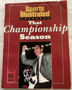 1992 Sports Illustrated Presents That Championship Season Magazine 