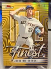 2026 Topps Finest Jacob Misiorowski Gold (RAW)