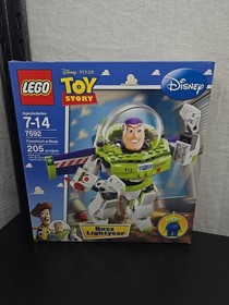 LEGO Disney Pixar Toy Story #7592 Construct-a-Buzz Lightyear 100% Complete