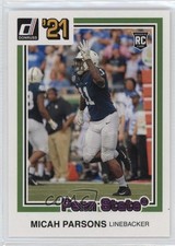 2021 Panini Chronicles Draft Picks Donruss Retro Pink Micah Parsons #27 0q3