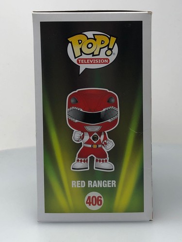 Funko POP! Television Power Rangers Red Ranger #406 Vinyl Figure DAMAGED BOX - 第 4/6 張圖片
