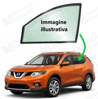 Heckscheibe Links FüR Nissan X-Trail 2014 - 2022 Tieferlegungsglas