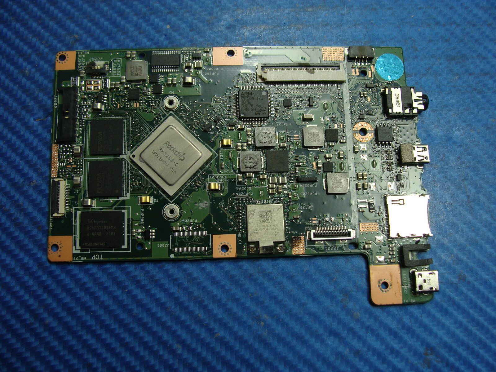 Asus Chromebook C201PA-DS02 11.6 RK3288 Motherboard 60NL0910-MB1300 Replacement Part-image