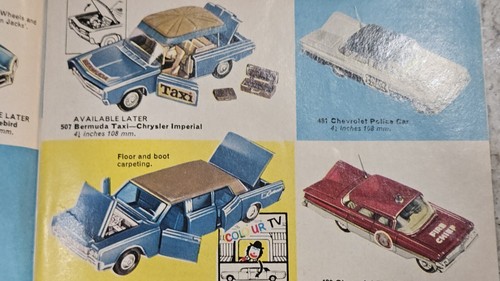 Libretto catalogo Corgi Toys 1969 Chitty Chitty Bang Bang sulla copertina - Foto 13 di 14