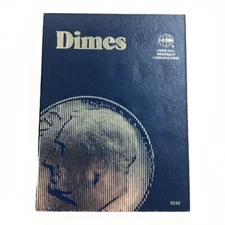 Whitman  NEW No Date- DIME - Plain Folder  Album / Book  10 cent #9043