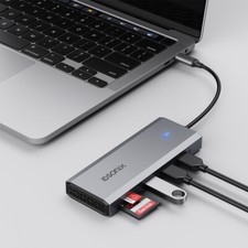 5/8 in1 USB C HUB USB 3.0 HDMI Dock Station Splitter Adapter For PC Macbook