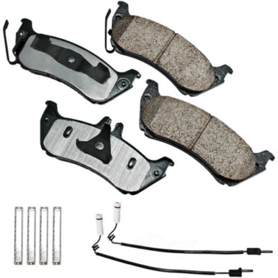 Akebono Ceramic Rear Brake Pad Set for Mercedes EUR875 Made in USA - Ships Fast!