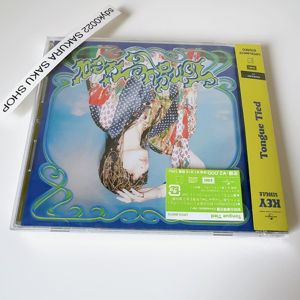 SHINee KEY Tongue Tied Unrealistic Ver. CD+Booklet+Photocard