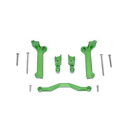 Montaggio ammortizzatore anteriore lega di alluminio per TRAXXAS 1/10 RC MAXX - Foto 8 di 12