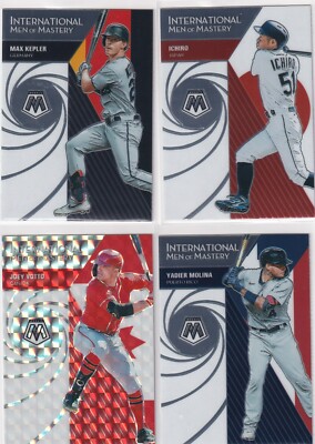 LOT (4) 2021 MOSAIC INTERNATIONAL MEN OF MASTERY VOTTO ICHIRO