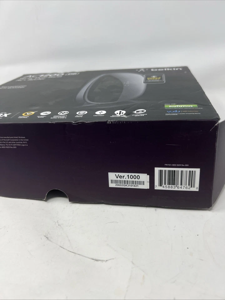 Belkin AC 1200 DB Wi-Fi Router - Image 2 of 4