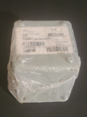 NEW FACTORY SEALED NVENT Hoffman E1PB Pushbutton Enclosure 58010