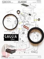 Gaggia Classic Baby Evolution O-Ring SERVICE ...