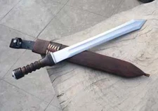 Custom Handmade Carbon Steel Blade Roman Gladius Sword | Hunting Sword | Camping