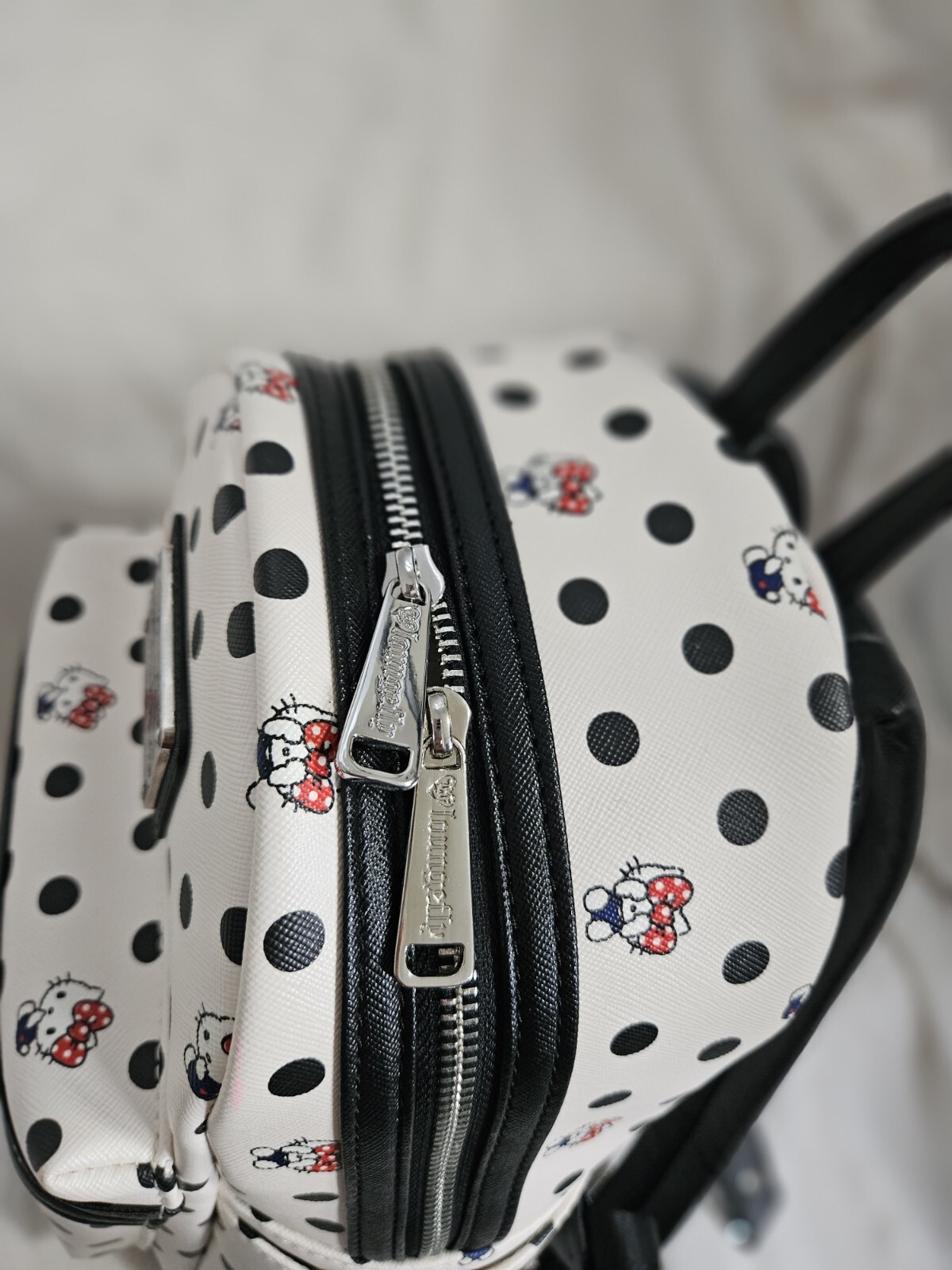 Loungefly Hello Kitty Mini Backpack ❤️logo - image 7