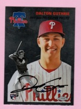 2023 Topps Chrome Platinum Dalton Guthrie RC #117 Philadelphia Phillies