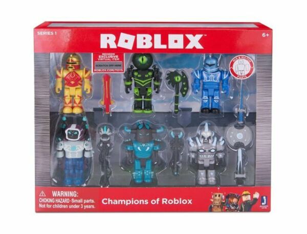 Roblox action figure Champions of Roblox Korblox Deathspeaker blue