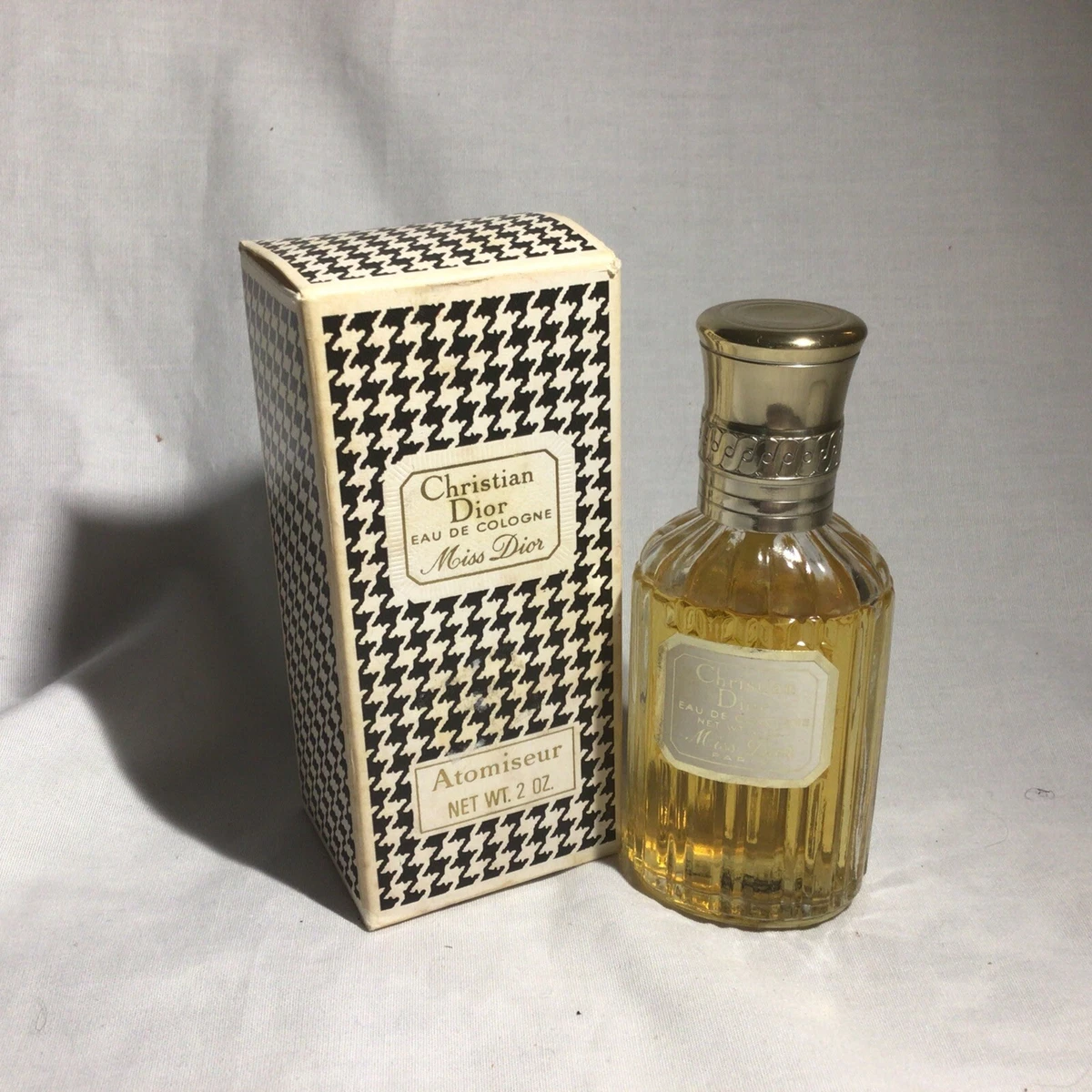 Vintage Christian Dior Eau De Cologne Miss Dior SEALED BOX .2oz