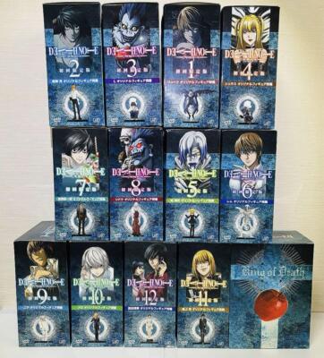 ●Death Note Figures 13 Complete Anime DEATH NOTE Figure DVD First limited edition FULL SET 13 ALL