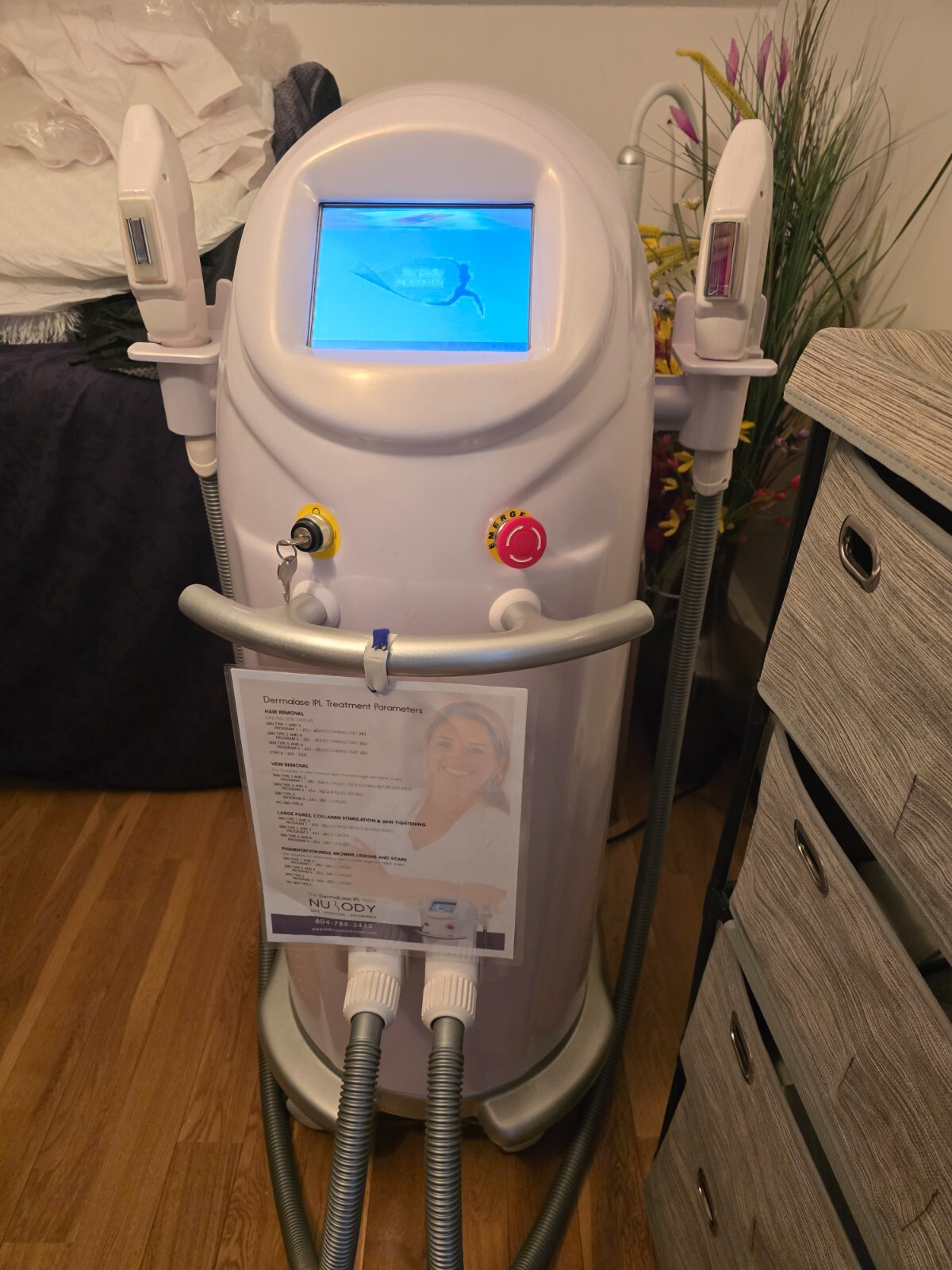 NuBody DermaLase IPL Professional Hair Removal & Skin Rejuvenation ...