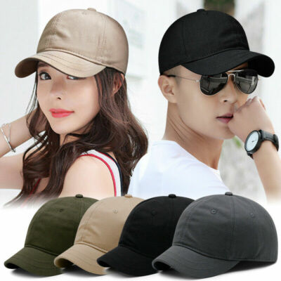 2022 Men's Hat Baseball Cap Golf Short Brim Sports Riding Hat Cotton Peaked Cap