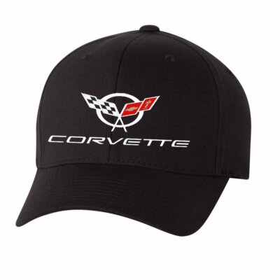 C5 Corvette Performance Flex Fit Style Black Hat