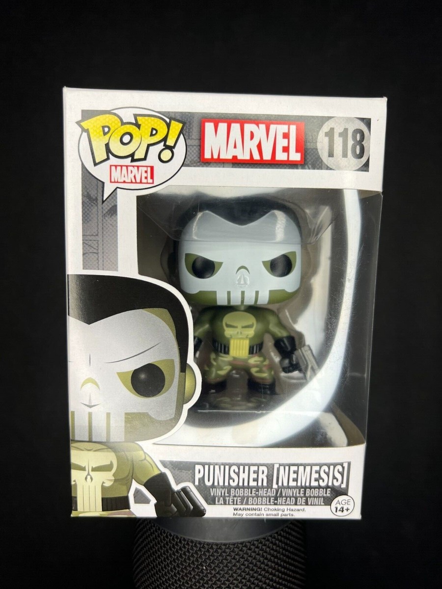 Funko POP Marvel Punisher Nemesis #118 Vaulted Vinyl Figure | eBay