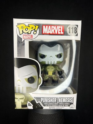 Funko POP Marvel Punisher Nemesis #118 Vaulted Vinyl Figure | eBay