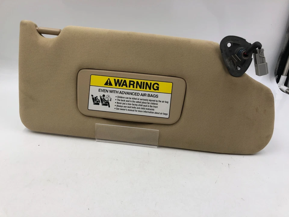 2004-2008 Acura TL Viseira Solar de Passageiro Bronzeado Iluminado OEM D03B53024 - Imagem 2 de 4