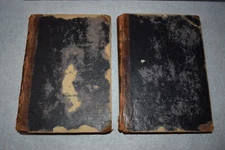 RARE Hebrew Order of Tort & Order of Purity Mishnoyat 2 Toms Rabbi Ovadia 1862