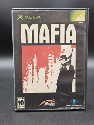 Mafia (Microsoft Xbox, 2004) In Blockbuster Case, Tested and Working 