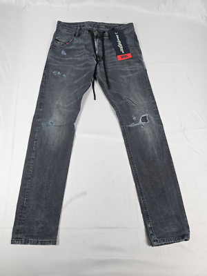 Diesel Krooley-Y-NE Tapared Jogg Jeans Sweat Jeans denim grey 