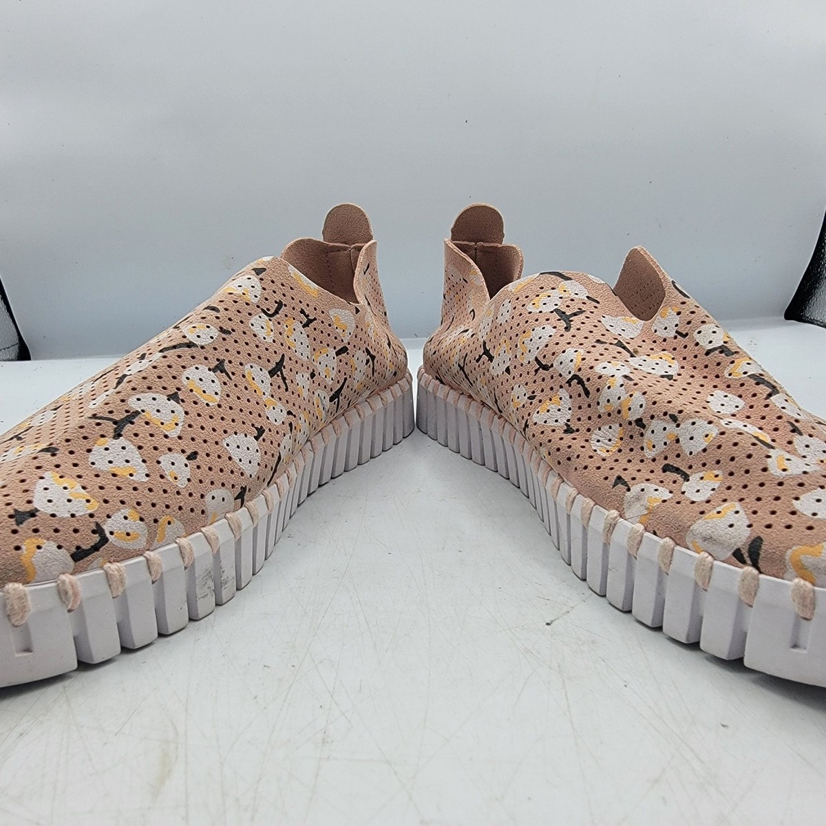 Ilse Jacobsen Tulip 139 Womens 8.5 Adobe Rose Fabric Perforated