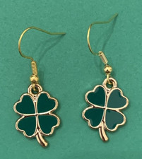 Leprechaun Earring, St. Patrick's Day Earring, Gift, Shamrock Earring, Clover