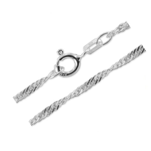 SILBERKETTE 1,1-5,2 mm, 36-70 cm Kette ECHT Silber 925 Schmuck Halskette Panzer - Bild 86 von 141