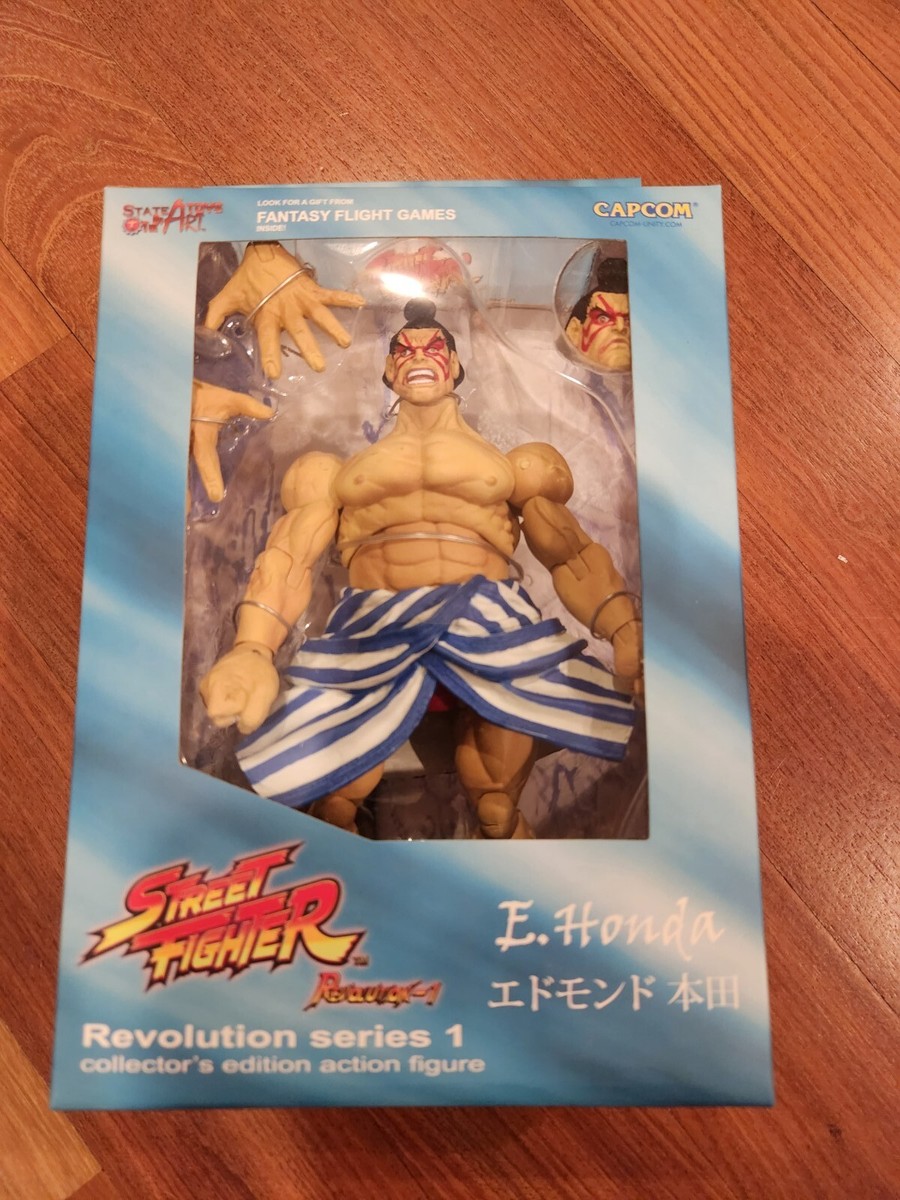 Street Fighter Revolution Series 1- E. HONDA Figure SOTA Street Fighter Revolution Series 1- E. HONDA Figure SOTA