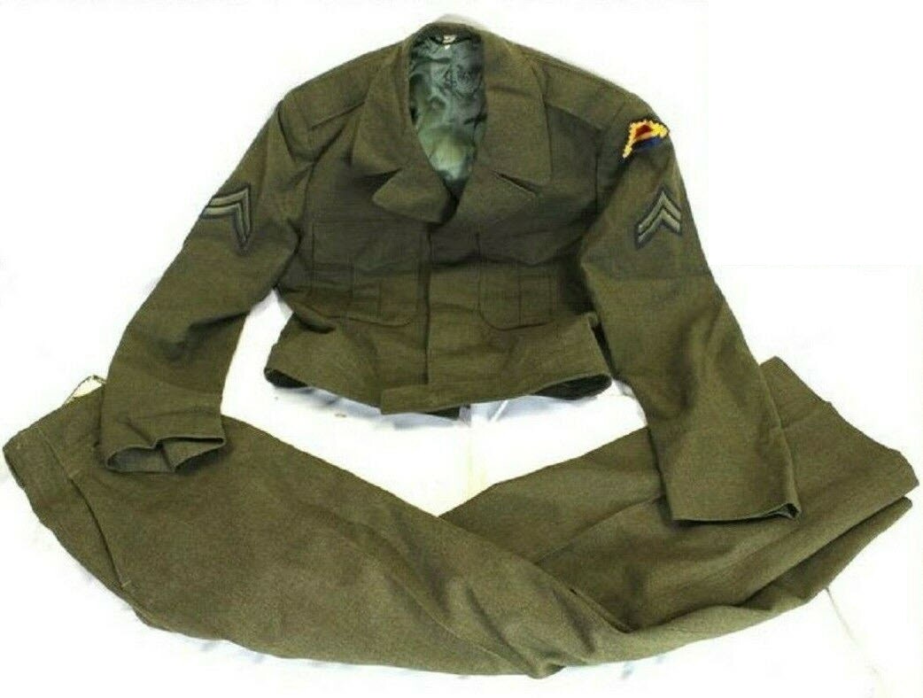 American World War II George S Patton Seventh Army Uniform