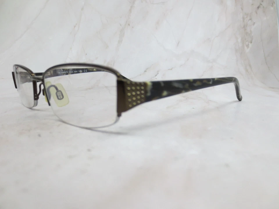 Marco de gafas Kenneth Cole New York KC0164 marrón medio borde para mujer 50-18-130 Foto 2 de 4