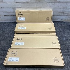Lot of 6 Dell Black USB Keyboards - 0RKRON Distressed Boxes 