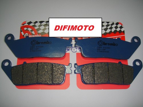 4 Pastillas de Freno Delantero BREMBO Azul Carbon Ceramic Triumph Thruxton
