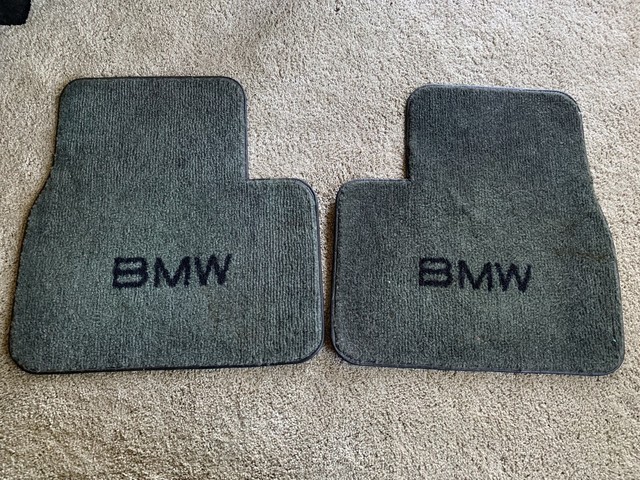 1984 BMW 318i Floor Mats Set - 323i 325i 328i E36 - Dark Gray Car Carpet - OEM | eBay